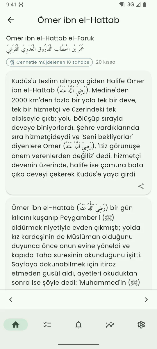 Sahabeler ekranı: Peygamberimizin sahabelerinden birinin hayatından bir kıssa
